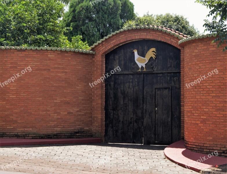 Concierge Gate Entry Door Farm