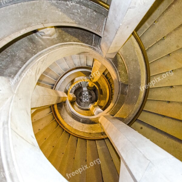 Spiral Staircase Stairs Architecture Gradually Staircase