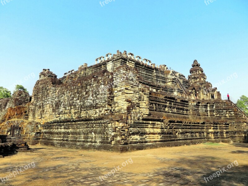 Cambodia Angkor Temple Baphuong Ruins