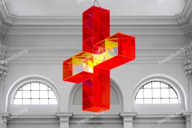 Light Cross Würzburg Church Building Architecture