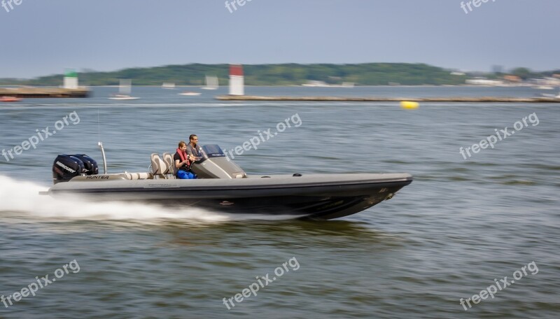 Fast Ps Boat Stralsund Harbour Festival