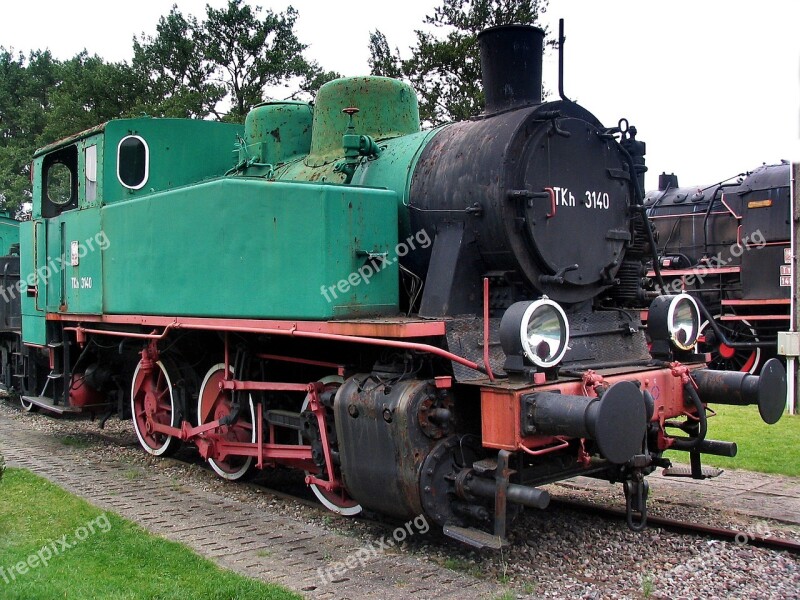 Steam Locomotive Roundhouse Kościerzyna Railway The Museum Train