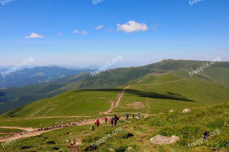 Meadows White Cloud Northern Taiwan Mountain Hiking