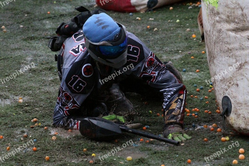 Paintball Practice Sport Fun Outdoors