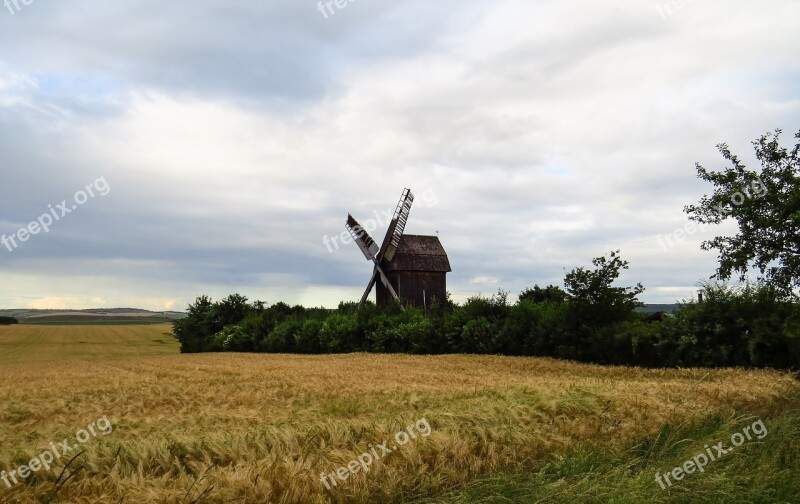 Windmill Old Antique Nostalgia Mill