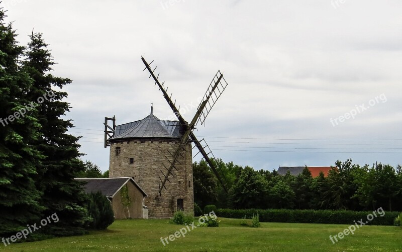 Windmill Old Antique Nostalgia Mill