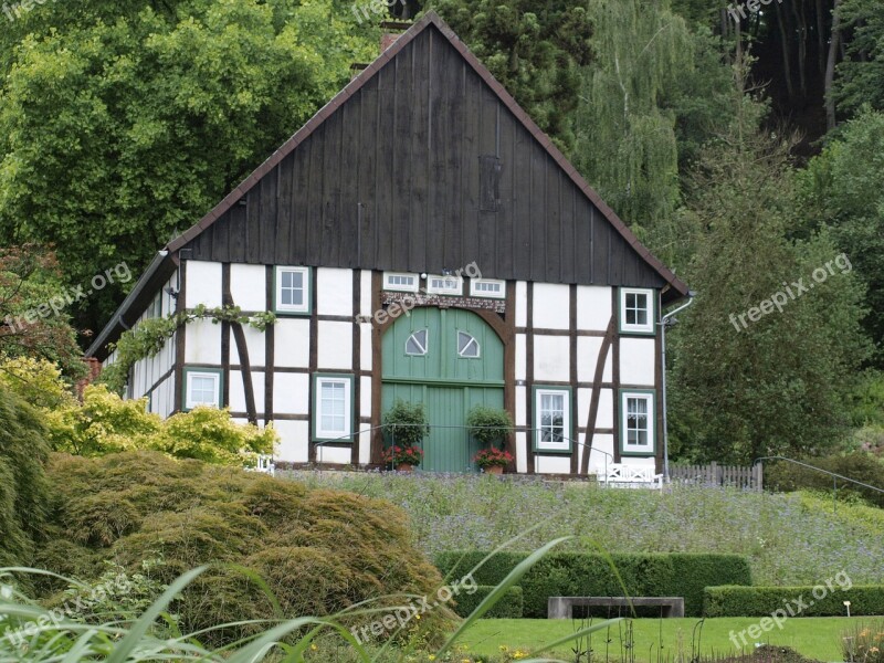 House Truss Fachwerkhaus Monument Town Hall