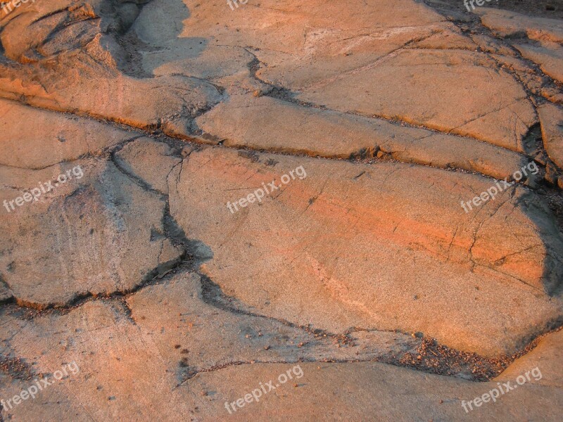 Stone Rock Bedrock Nature Landscape