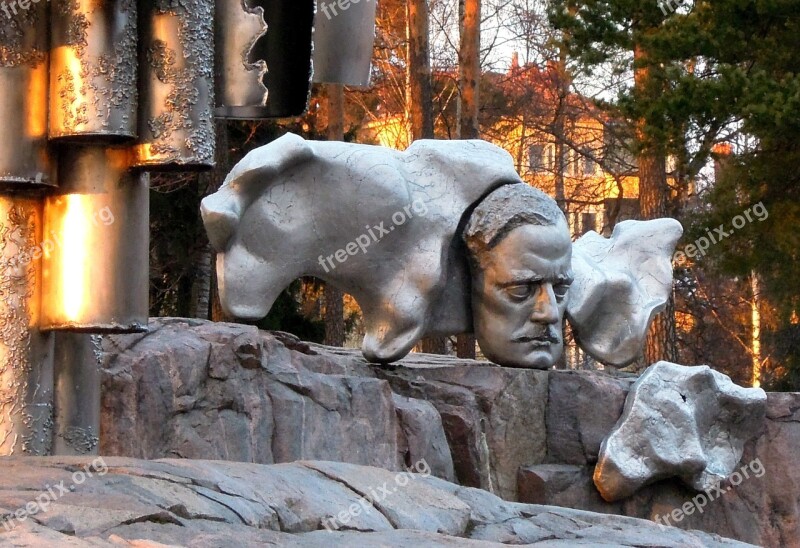 Sibelius Monument Memorial Finnish Art