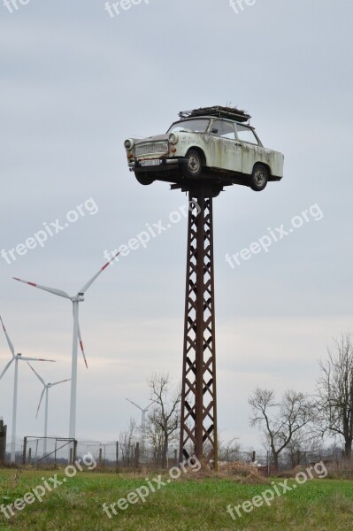 Trabi Satellite Storchennest Old Ddr