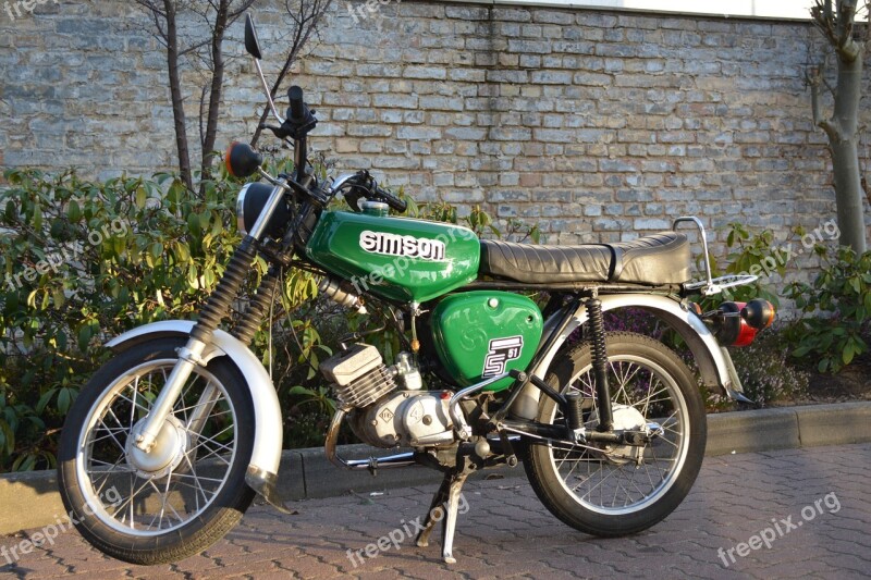 Simson Bike Moped Moppet Ddr