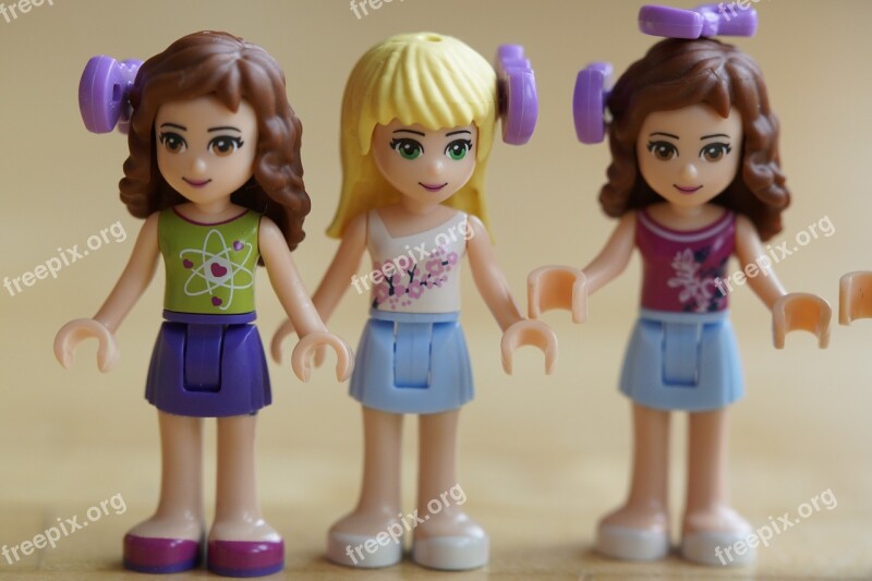 Children Girl Lego Lego Friends Girlfriends