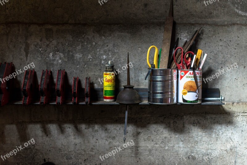 Garage Workshop Tools Shelf Service