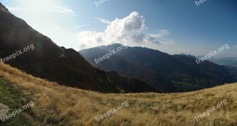 Ticino Switzerland Val Colla Mountains Alpine