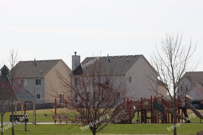 Homes Park Playground Neighborhood House