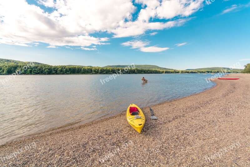 Summer Day S Hot Sunshine River