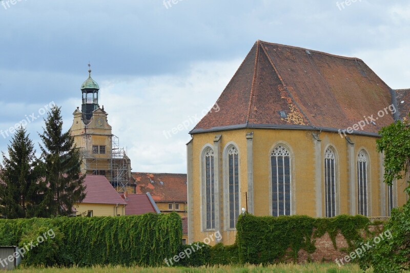 Castle Church Castle Germany Lichtburg Saxony-anhalt