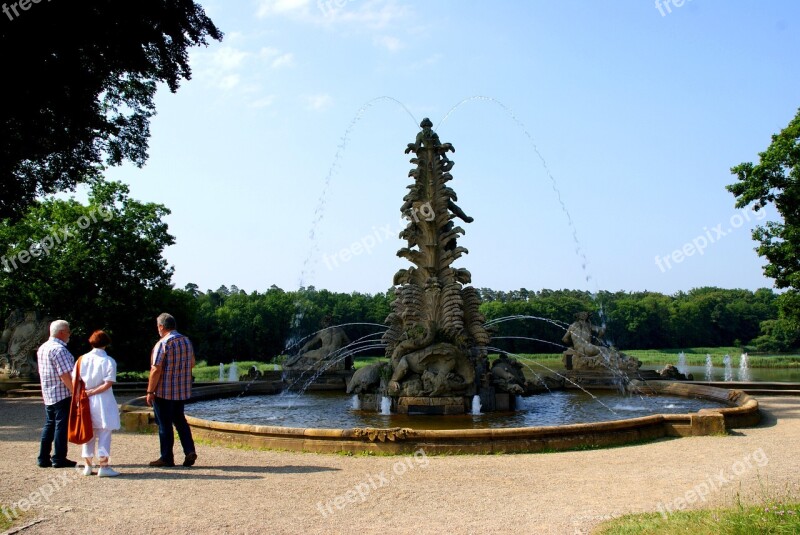 Fountain Park Würzburg Visitors Water