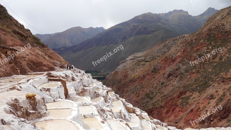 Salt Sacred Valley Peruvian Salinas White