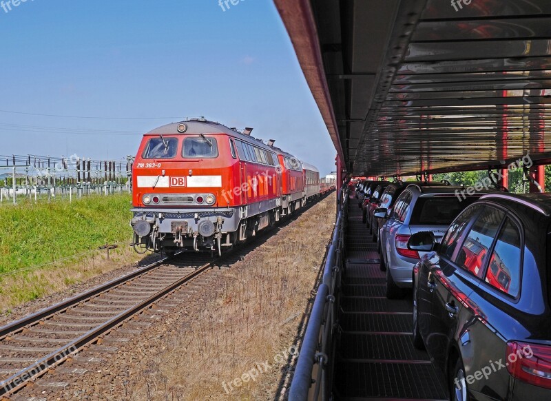 Sylt Hindenburg Damm Sylt-shuttle Autotransport Transit