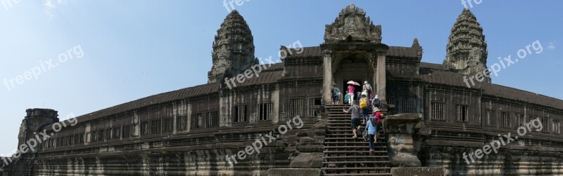 Cambodia Angkor Temple Complex Asia Angkor Wat