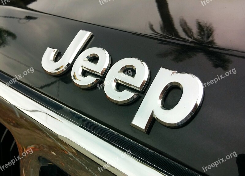 Jeep Black 4wd 4x4 Vehicle