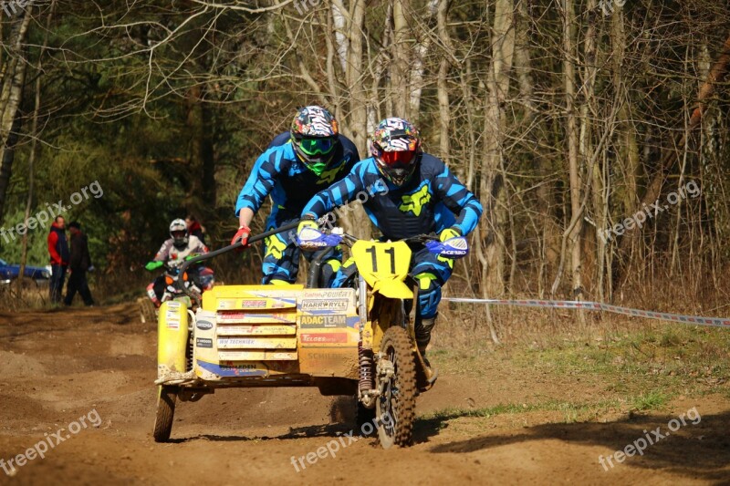 Sidecar Motocross Cross Race All-terrain Vehicle