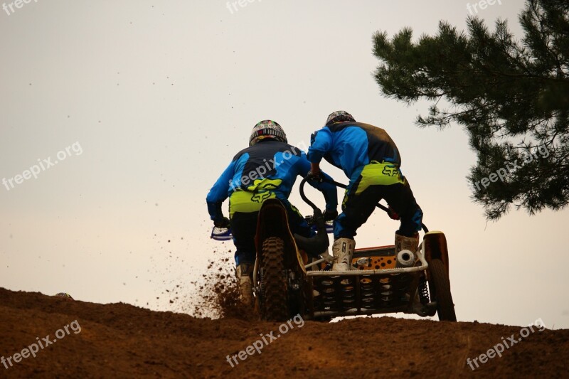 Sidecar Motorcycle Race Motocross Racing