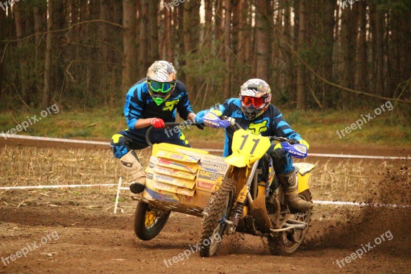 Sidecar Motorcycle Race Motocross Racing