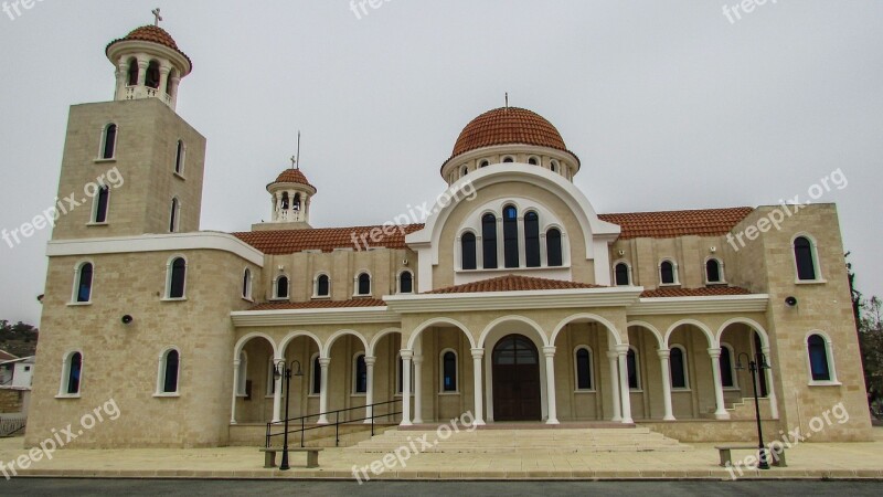 Cyprus Pyla Ayios Georgios Church Orthodox