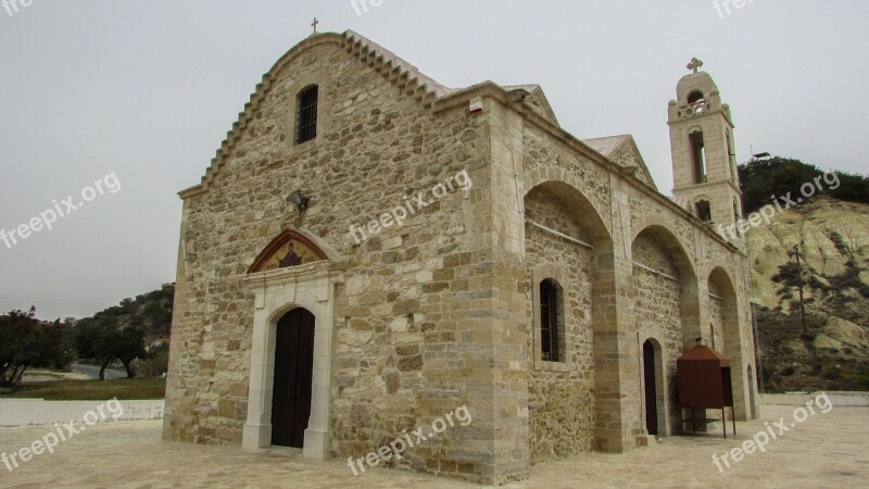 Cyprus Pyla Panagia Asprovouniotissa Church Medieval