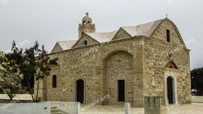 Cyprus Pyla Panagia Asprovouniotissa Church Medieval