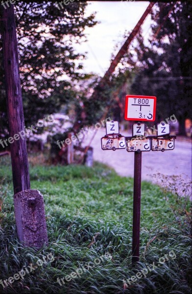 Signs Green Symbol Road Message