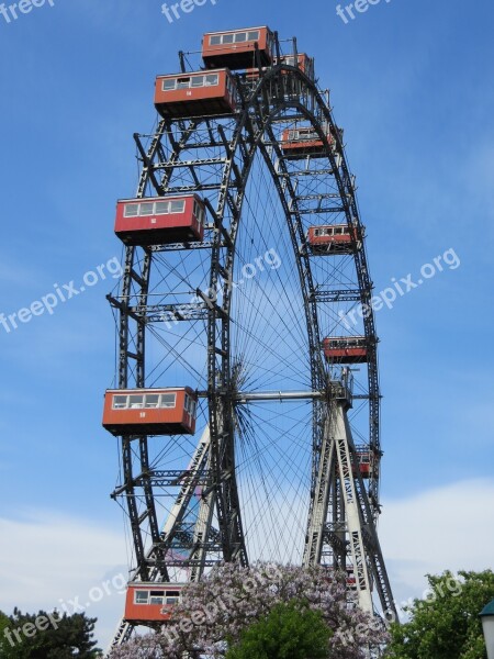 Prater Vienna Ferris Wheel Austria Attraction