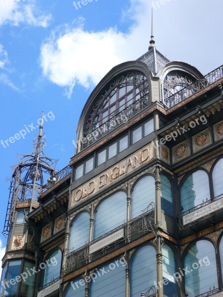 Brussels Architecture Building Old England Belgium