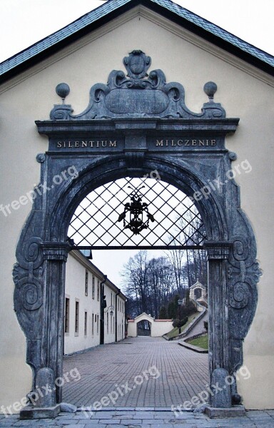 The Silence Zone Of Silence Czerna Monastery Gateway