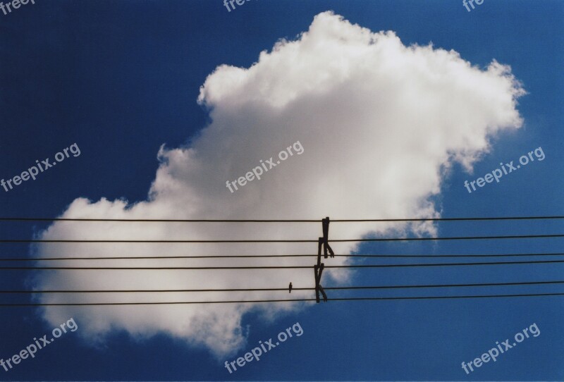 Cloud Wire Sky Blue Cable