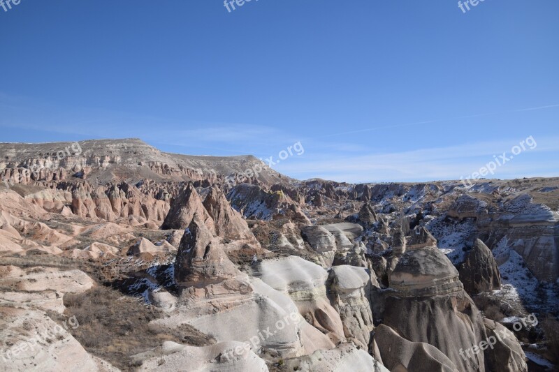 Kapodokya Rose Valley Rock Turkey Free Photos