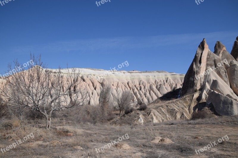 Rose Valley Kapadokya Cappadocia Landscape Free Photos