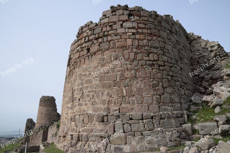 Pergamon City Gate Ruin Ancient Free Photos