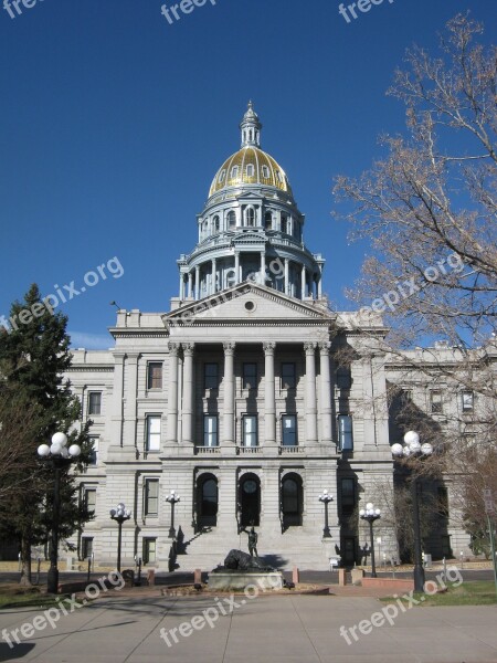 Capitol Dome Golden Denver Colorado