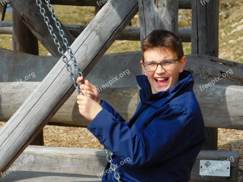 Guy Glasses Portrait Face Smile