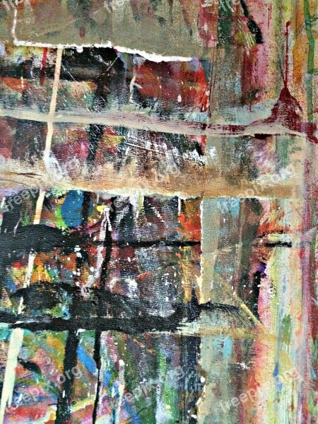 Abstract Abstract Painting Abstract Art Artwork Texture