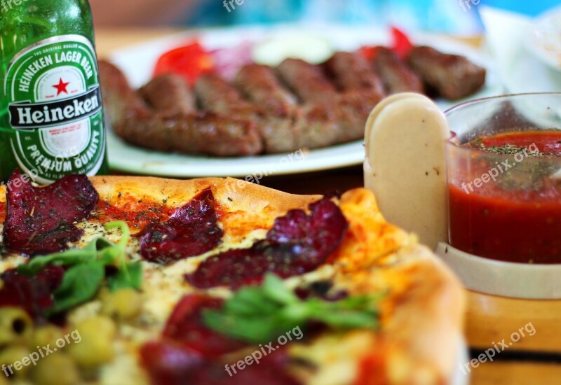 Food Pizza Beer Restaurant Italian