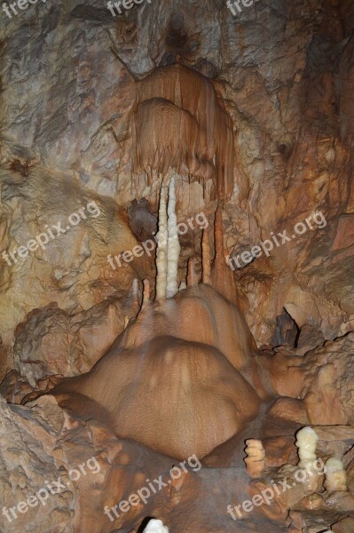 Rock Cave Subterranean Speleology Mountain