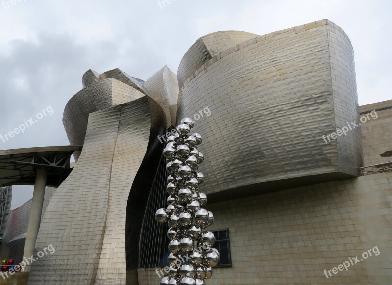 Guggenheim Blocks Cement Silver Free Photos