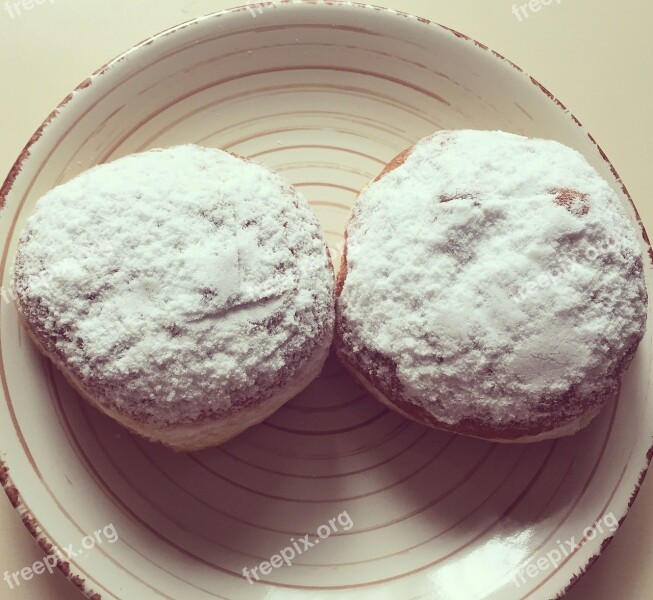 Donuts Baking Buns Yummy Sweets