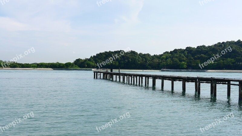 Fishing Deck Platform Sea Nature