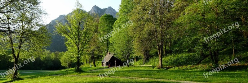 Pieniny Poland Mountains Landscape Hiking Trails