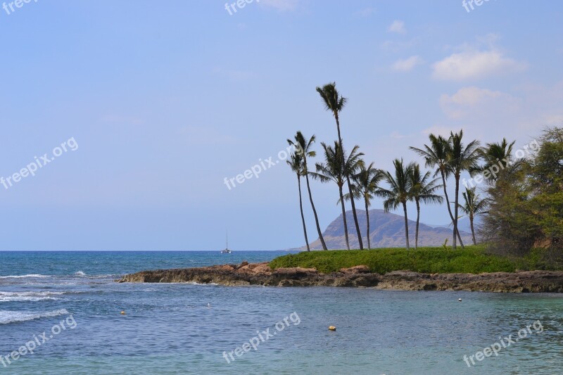 Hawaii Beach Ocean Hawaii Beach Vacation